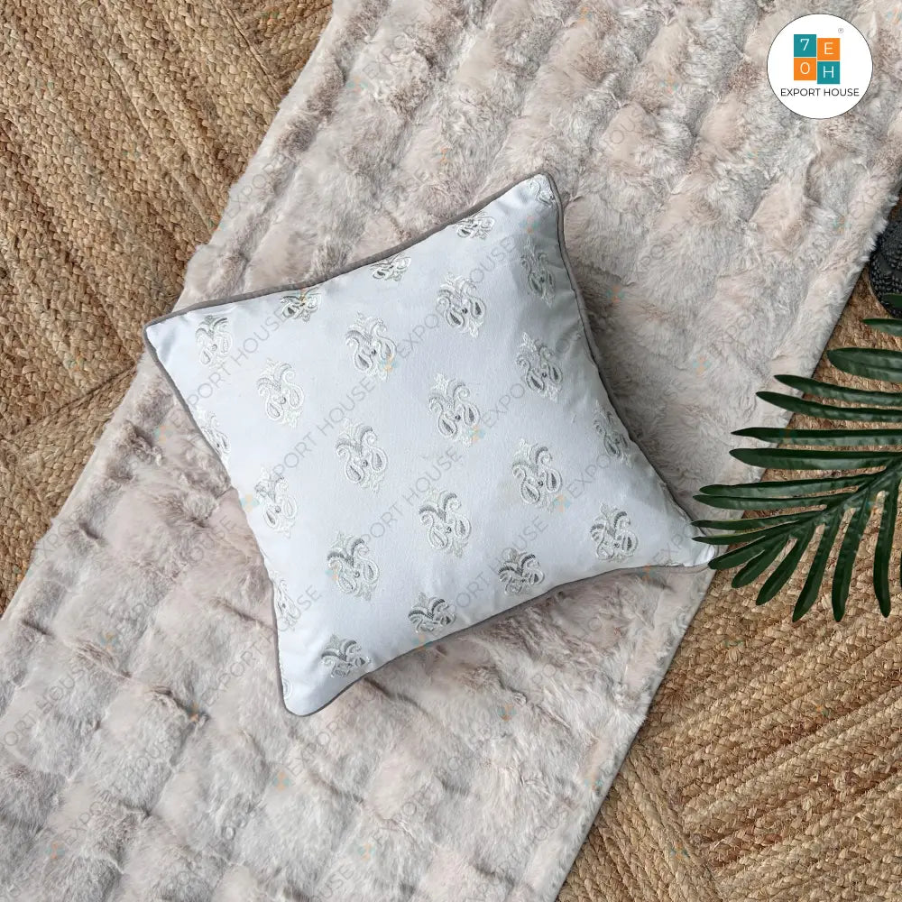 Embroidered Cushion Cover