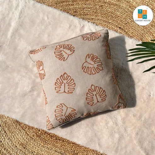 Embroidered Cushion Cover
