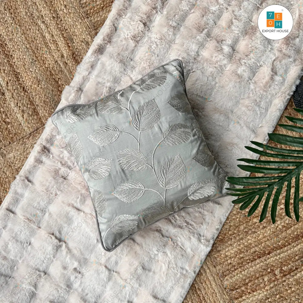 Embroidered Cushion Cover