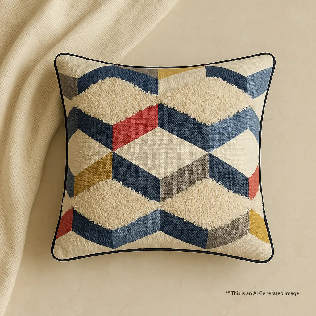 Tufted Cushion Cover