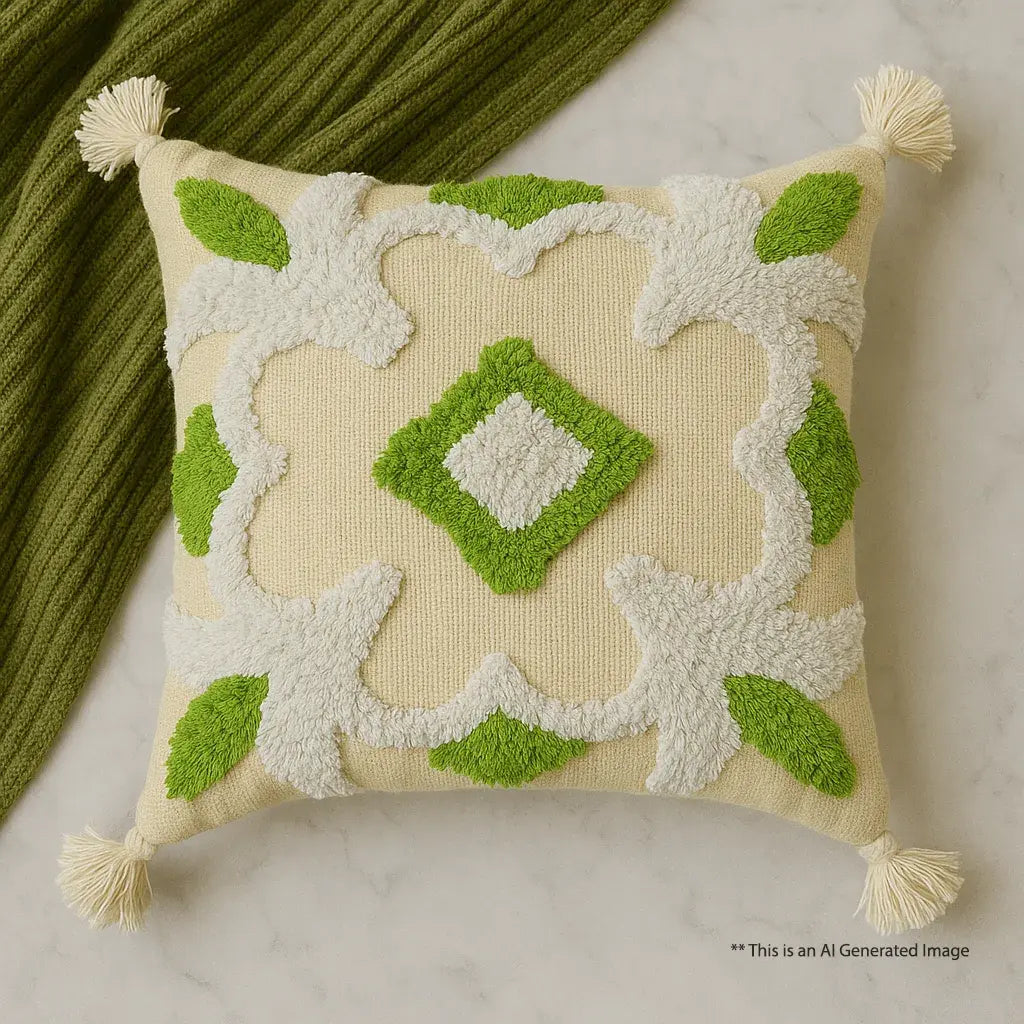 Tufted Cushion Cover