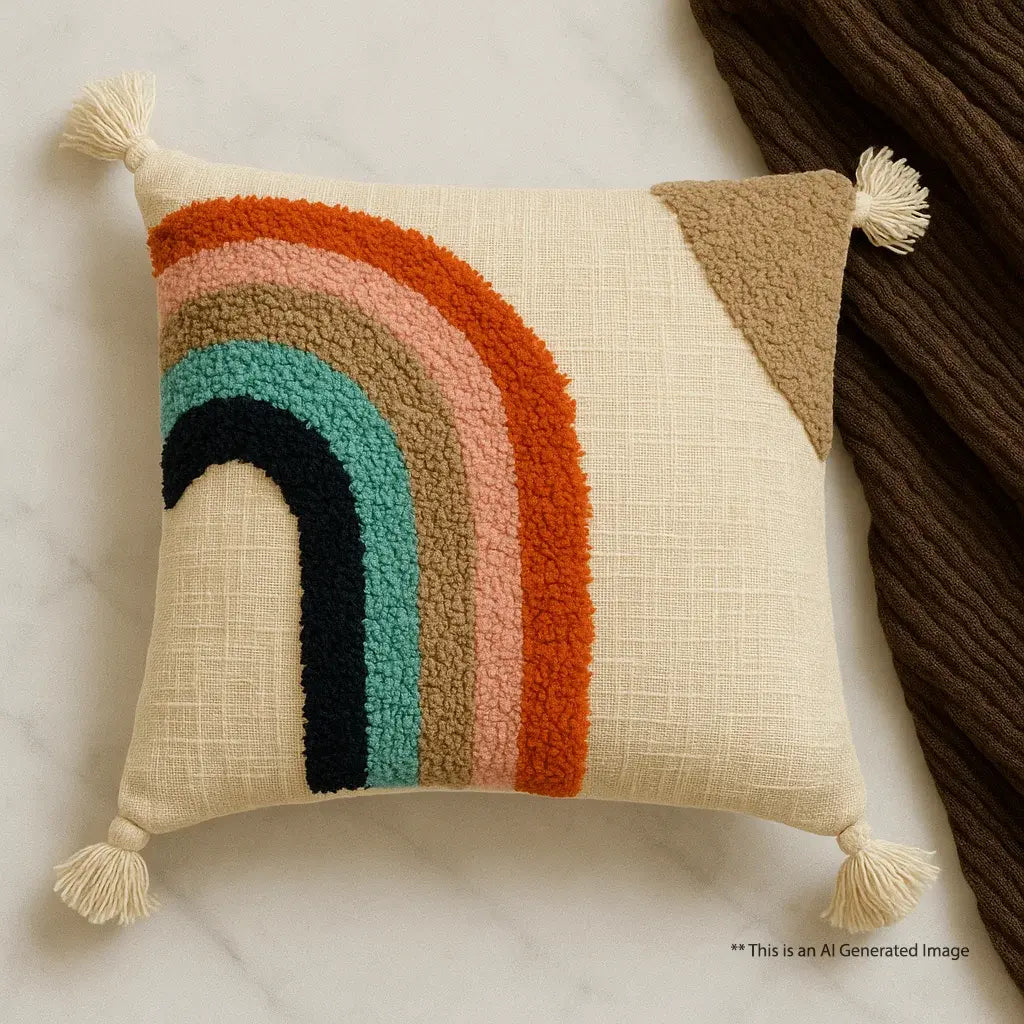 Tufted Cushion Cover