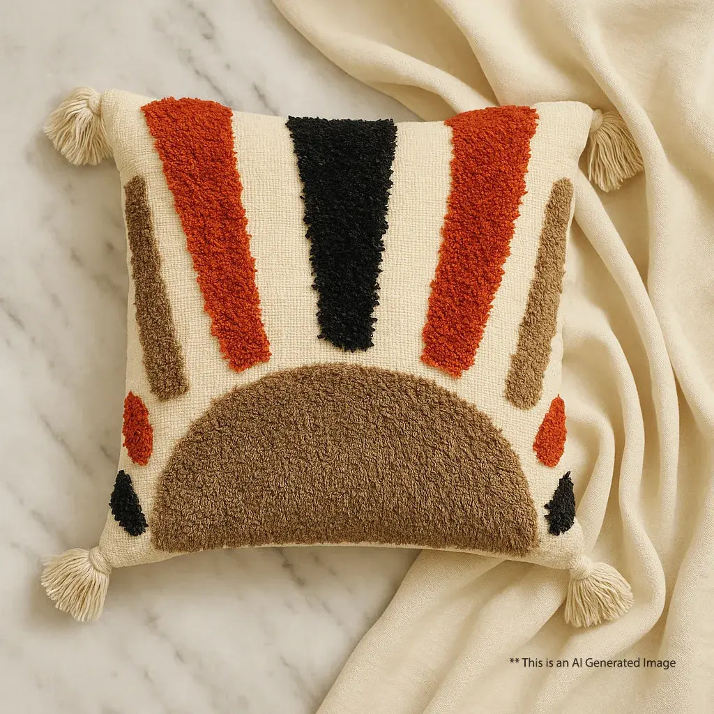 Tufted Cushion Cover