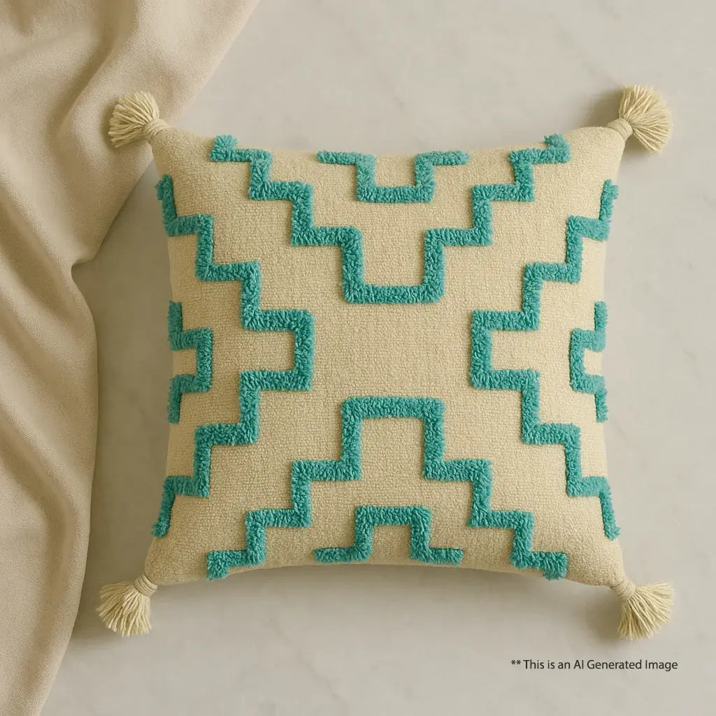 Tufted Cushion Cover