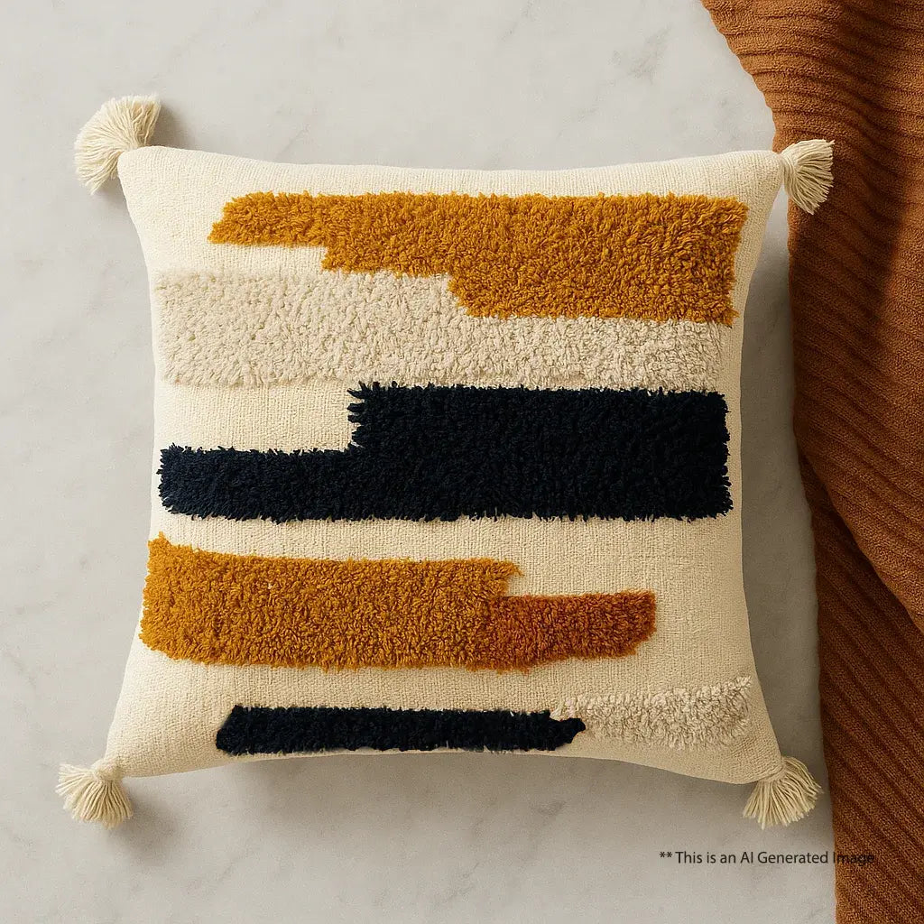 Tufted Cushion Cover