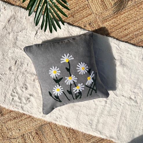 Embroidered Cushion Cover