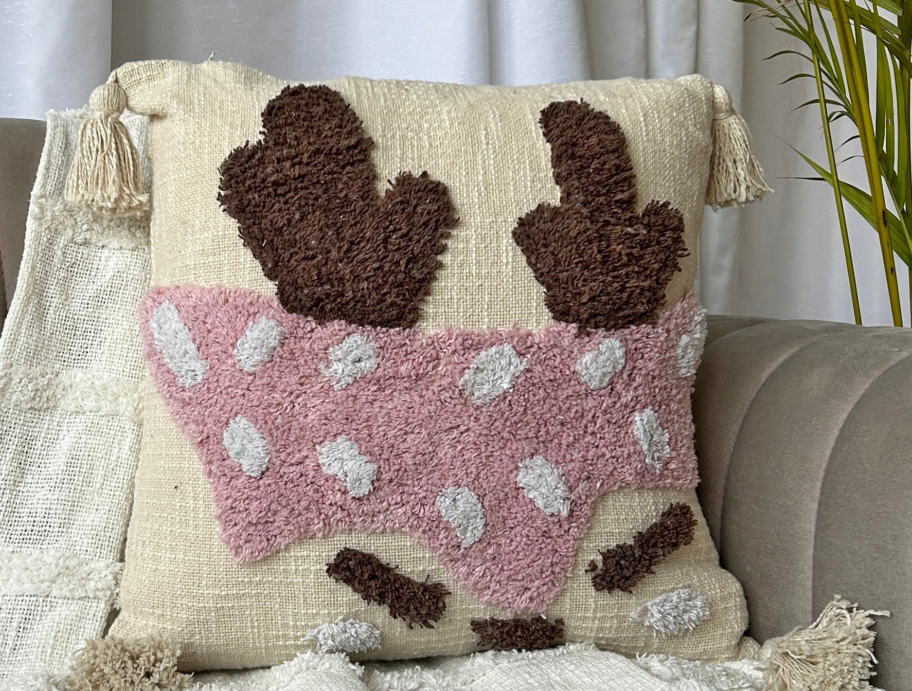 Tufted Cushion Cover