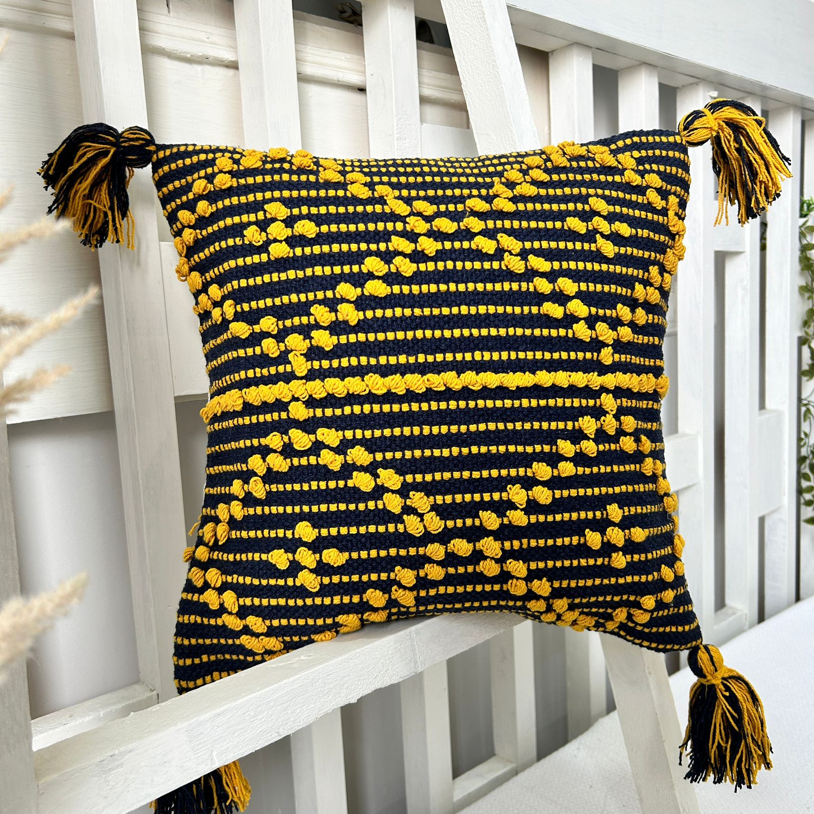 Bohemian Cotton Cushion Covers 16x16
