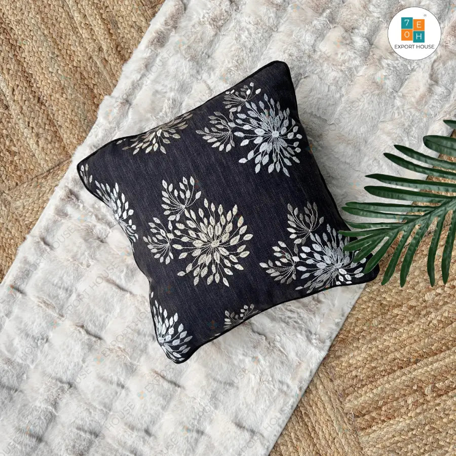 Embroidered Cushion Cover